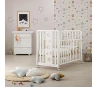 Cuna Azzurra Design Glam 9en1 Estrellas Blanco Azzurra Design