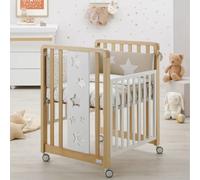 Cuna Azzurra Design Glam 9en1 Estrellas Blanco Natural Azzurra Design