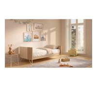 Cuna camita Big Amaia 140 x 70 de Micuna Roble claro/Vainilla