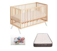 Cuna colecho koala + kit colecho + colchón hr