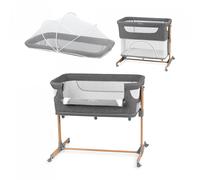 Cuna colecho MoMi Smart Bed 4 en 1 gris