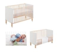 Cuna colecho umami 120x60 + kit colecho + barandillas para convertir la cuna en cama + 4 ruedas