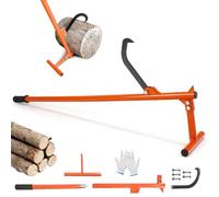 Cuña de 130cm,elevador madera,cuña con gancho giratorio,apertura máx 32cm