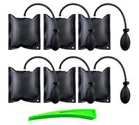 Cuña De Aire De Bomba, 6 Piezas Air Pump Wedge Con Una Cuña Verde, Bomba De Aire Cuña, Cojín De Montaje De Cuña De Aire, Cuña Del Aire De La Bomba,Cuña De Plástico De La Bomba De Aire