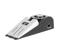 Cuña De Alarma De Tope De Puerta - Topes De Puerta De Seguridad De Hotel Portátiles 2 En 1 Para Puerta Baja,Alarma De Parada De Puerta Con Potente Sirena De 120 DB Para Hogar Y Viajes