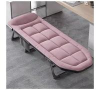 Cuna de camping ligera portátil para adultos, cama plegable para dormir, oficina, siesta, bronceado, silla de descanso compacta y cómoda