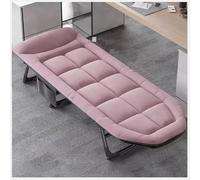 Cuna de camping plegable portátil para adultos, silla de descanso ajustable de 6 posiciones para patio, tomar el sol y acampar