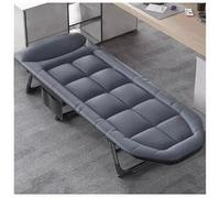 Cuna de camping portátil y ligera para adultos, cama plegable para dormir, oficina, siesta, tomar el sol, sillas para acampar y actividades al aire libre