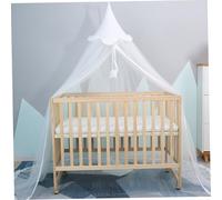 Cuna de Cuna con Domo, Red Colgante para Mantener la Carpa de Malla Fina Transpirable para la Cama Infantil para niños (sin Soporte)