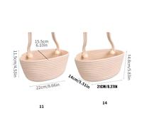 Cuna De Cunas Colgantes Organizador Almacenamiento Cesta Almacenamiento Bolsillo Grandeo Pañales