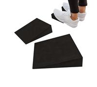 Cuña de ejercicios | Calf Stretch Incline, bloque de cuña para sentadillas, para ejercicios de fitness, entrenamiento, pilates, gimnasio, descanso y para