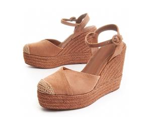 Cuña De Esparto Para Mujer Montevita Wesparto3 88498 Marrón