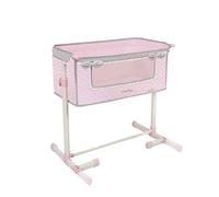 DE CUEVAS TOYS- Cuna Muñecas, Color Rosa, Grande (51275)