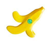 Cuña De Puerta - 7.48×5.91×1.26in | Plátano O Gracioso Tope Decorativo | Soporte Suelo Antideslizante Para Hogar Oficina Aula Protección Viento Y Estilo Uso Interior Diario