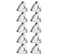 Cuña de rosca de carburo para torno CNC, STM1603, cuña de inserción indexable, 14,7 mm x 13,6 mm x 3,2 mm, junta de carburo para 16ER AG6 / 16IRAG60, SER/para herramienta SEL/SNR/SNL