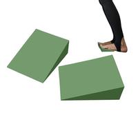 Cuña de sentadilla para sentadillas con tacones altos, ligero y portátil antideslizante para elevación, bloques de yoga, entrenamiento en casa, fitness, bombas de culturismo