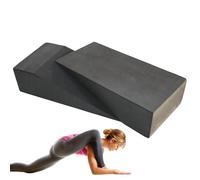 Cuña de sentadillas elevada en el talón, 2 bloques de espuma EVA, cuñas de ejercicio y antideslizantes, plataforma de sentadillas impermeable para gimnasio, cómodo bloque de cuña para estirar