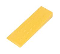 Cuña de Tala para Motosierra para Corte de árboles, 10 Pulgadas (YELLOW) | Agarre dentado, guía de dirección de tala, cuña de plástico para tala y división de troncos, naranja