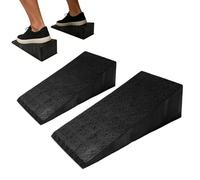Cuña de talón para Sentadillas: 1 par de Entrenamiento de Fuerza Antideslizante, 12.4x6.1x3.35 Pulgadas Cuña de Entrenamiento para Sentadillas para Mujeres, Atletas, Hombres, entusiastas del Fitness,