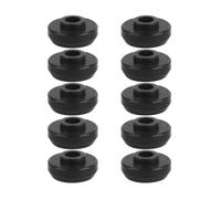 Cuña de tornillo de aleación de aluminio, 10 piezas de repuesto mecanizadas CNC de alta precisión, ligeras y duraderas, para modelos de coche MN D90 MN 99 MN 91 FJ 45 RC, rojo, (Negra)