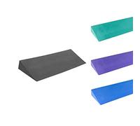 Cuña de yoga EVA Mad Yoga | Espuma EVA ligera | Cuña de yoga antideslizante para muñecas y manos | Cuña inclinada para profesionales y principiantes en yoga y pilates (antracita)