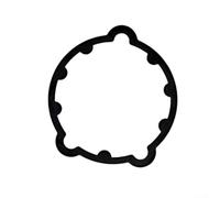 Cuña espaciadora de manivela de aluminio de 2 mm para bielas de montaje directo de 3 pernos - Junta de volante para optimización de línea de cadena, compatible con bielas EVOSID y de tres pines