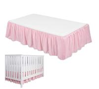 Cuna Falda - Falda De Ropa De Cama De Cuna Para Bebés | Cama Para Bebés, Pequeña Falda De Cama, Chicos, Niñas