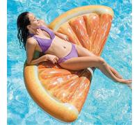 Cuña Naranja Colchón De Moda Inflable Playa Piscina Relax 191 X 76 CM