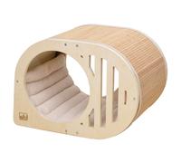 Cuna para Gato Tara Von Europet Bernina, Madera & Bambú, 56x38x39CM, Diseño Casa