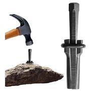 Cuña para partir y cuñas de plumas: herramientas para romper concreto de alta resistencia, kit divisor de de granito de piedra de 4 piezas, herramienta manual para demolición, paisajismo,