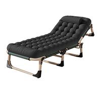 Cuna plegable portátil para camping y silla de descanso ajustable para relajación al aire libre, ideal para camping, playa y uso en la oficina