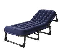 Cuna plegable portátil para camping y silla de descanso ajustable para relajación al aire libre, ideal para camping, playa y uso en la oficina