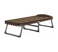 Cuna plegable portátil y cómoda con colchón, cama de campamento ligera y transpirable para una buena noche de sueño