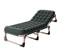 Cuna plegable portátil y silla de descanso ajustable para relajación al aire libre, ideal para camping, playa y uso en la oficina