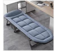 Cuna portátil de camping para adultos, cama plegable ligera para dormir, oficina, siesta, tomar el sol, incluye sillas de descanso para máxima relajación