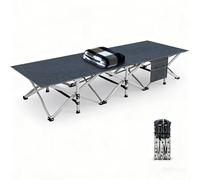 Cuna Portátil para Acampar, Carga Máxima de 550 Libras, Plegatin para Ahorrar Espacio, Lettino da Campeggio Pieghevole, Cuna Plegable para Acampar al Aire Libre/Oficina, Siesta en Casa