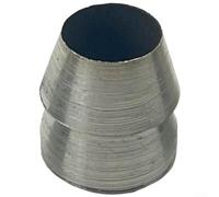 Cuña redonda, kit de refuerzo de mango de martillo de hacha de metal, a prueba de golpes, ajuste seguro para camping, senderismo, reparación de herramientas al aire libre