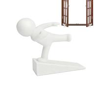 Cuña resistente a los arañazos, tope de suelo antideslizante, herramienta de seguridad para el hogar, accesorio de soporte de puerta, protector de puerta interior, práctico accesorio para el hogar