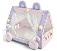 Cuna y cama para muñecas de Toy Babys, adorable tienda de campaña para muñecas hecha a mano con diseño de ensueño para exhibición de , acogedor juguete de cuna en miniatura para accesorios de