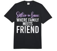 Cuñada Donde la Familia se Encuentra con un Amigo, cuñada Comfort Colors Adult Heavyweight T-Shirt