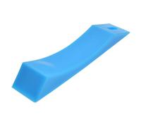 Cuñas antideslizantes de peso muerto, 2 almohadillas de silicona para levantamiento de pesas mejorado (azul)