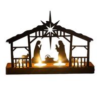 Cunas Candelabros Sagrados Religiosos Decoración Hogar Con Base De Madera