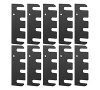 Cuñas de bisagra de puerta, placa de ajuste de acero inoxidable | Placa de reparación de bisagra de puerta de gabinete resistente a la corrosión de 4 pulgadas, para fijación de gabinetes, cocina en