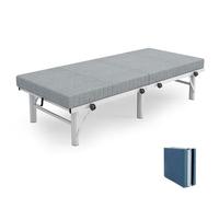 Cunas de camping portátiles - Cama plegable para adultos, cómoda cuna individual, soporta 660 libras, ideal para tienda de campaña, oficina, viajes al aire libre