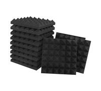 Cuñas de estudio insonorizadas,Paneles de espuma a prueba de sonido, Paneles Acústicos de Alta Densidad y Resistentes al Fuego, Los paneles de pared insonoros, pared de la espuma del estudio,