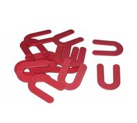 Cuñas de herradura en forma de U de 3,0 mm, espaciadores de azulejos para nivelar paredes y suelos de cerámica, porcelana, mármol, azulejos de granito, clips de posicionamiento de polipropileno