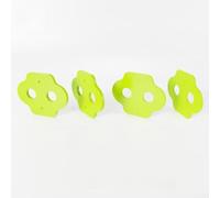 Cuñas de tacos de bicicleta de montaña para corrección de ángulo y altura, cuñas de 1° 3° y almohadillas de 2 mm, inserciones de plástico apilables para alineación de ciclismo (B)