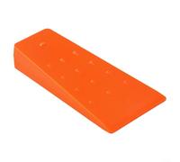 Cuñas de tala de árboles con picos para cortar y registrar árboles de forma segura, herramienta de cuña de plástico ABS resistente para guiar la dirección de caída, incluye bolsa de almacenamiento