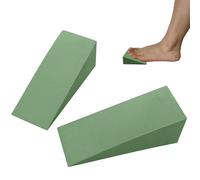 Cuñas para sentadillas, bloques de cuña antideslizantes, tabla inclinada de espuma, soporte de espalda para rodilleras, tabla inclinada de espuma, tabla de estiramiento de pies terapéutico, cuñas de