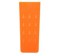 Cuñas para talar Cuñas para troncos Cuñas de plástico Herramienta profesional para cortar árboles para tala forestal Naranja Plástico de ingeniería de 8 pulgadas